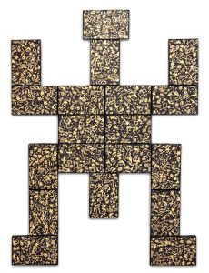 Puzzlz man. 135x86 cm