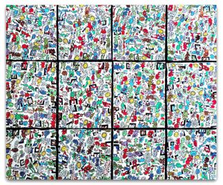 Crazy Puzzle. 120x97 cm
